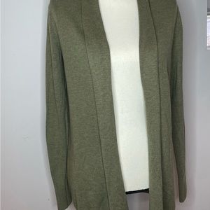 Premise Cardigan Sweater Womens Size XS Green Long Sleeve
